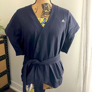 Adidas yoga wrap. Nice thick cotton navy blue